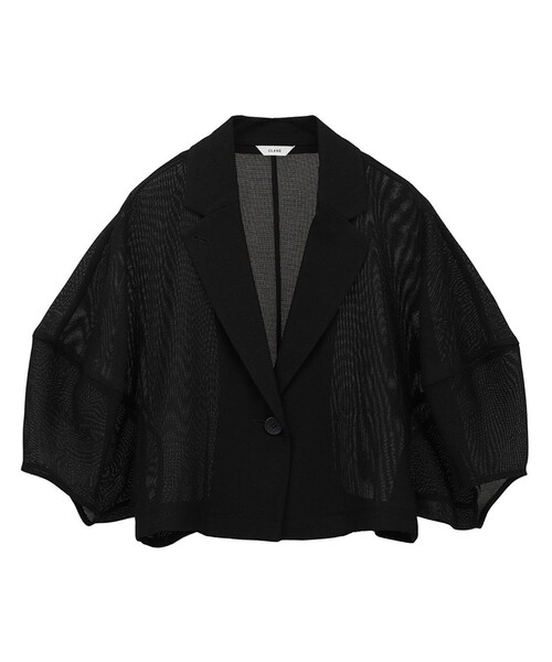 CLANE/クラネ】MESH LANTERN JACKET/メッシュランタンジャケット