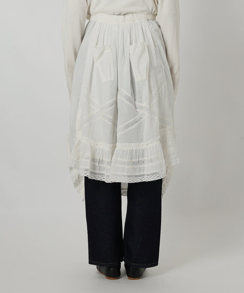 セール】crinkle crinkle crinkle rebuild apron skirt CC-4031