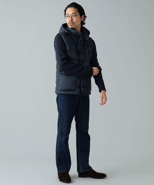 WOOLRICH（ウールリッチ）の「WOOLRICH / ニット × フーデッドダウン