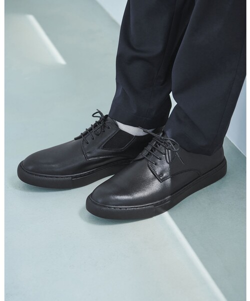 GLR サイドゴア プレーントゥ シューズ（スニーカー）｜green label