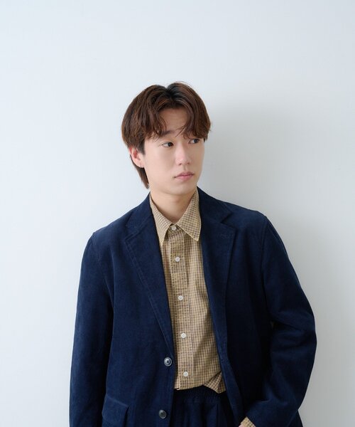 セール】【UNISEX/SETUP対応】コーデュロイ2Bテーラードジャケット