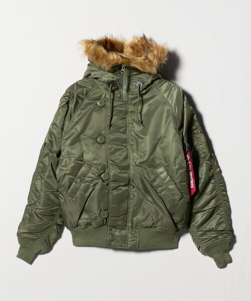セール】＜ALPHA INDUSTRIES＞N-2B ショート フライトジャケット