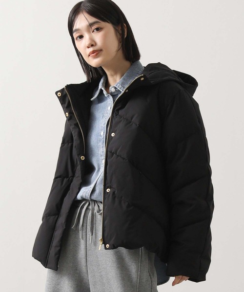 セール】フードストレッチダウン（ダウンジャケット/コート）｜Gready