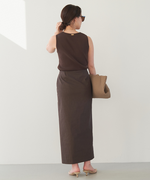 Diner B RIB CROP タンクトップ（タンクトップ）｜Deuxieme Classe