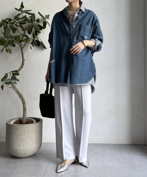 セール】【WEB限定】ダンボールストレートパンツ（その他パンツ