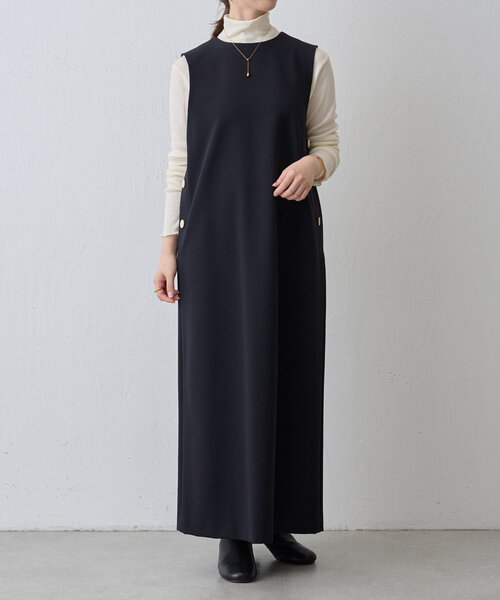 BEARDSLEY（ビアズリー）の「サイドボタンジャンパースカート