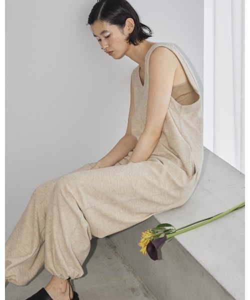 TODAYFUL（トゥデイフル）の「Cottonlinen Rough Combinaison（つなぎ