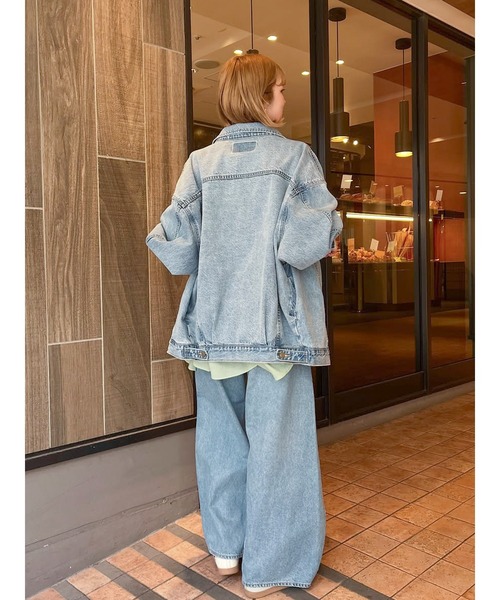 ビッグシルエットデニムジャケット（デニムジャケット）｜Ungrid（アン