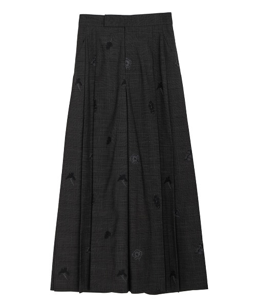 セール】CHECK FLOWER PLEATS PANTS（その他パンツ）｜Ameri（アメリ