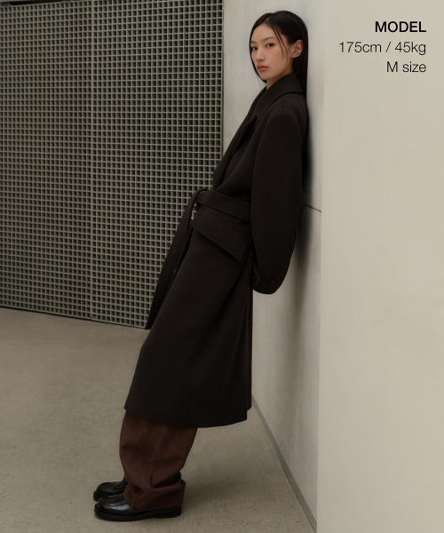 セール】ウィメンズカシミヤブレンドオーバーショルダートレンチコート