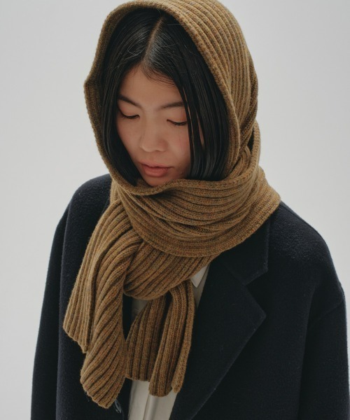 TODAYFUL（トゥデイフル）の「Rib Knit Muffler（マフラー）」 - WEAR