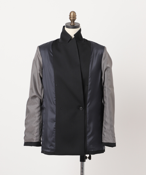 Noble（ノーブル）の「トリコチンピークドラペルジャケット