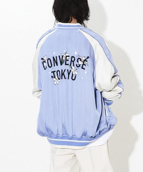 刺繍スカジャン（スタジャン）｜CONVERSE TOKYO（コンバーストウキョウ