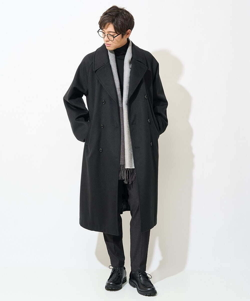a.v.v（アーヴェヴェ）の「【大人コート】ワイドシルエットダブル
