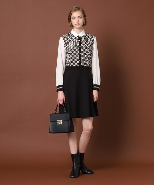 DRESSTERIOR（ドレステリア）の「◇オーバーラップサークルシャツ