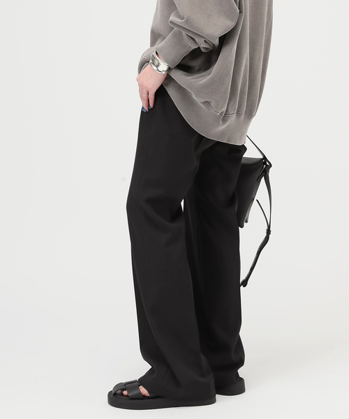 スリムフレアパンツ（スラックス）｜AP STUDIO（エーピーストゥディオ