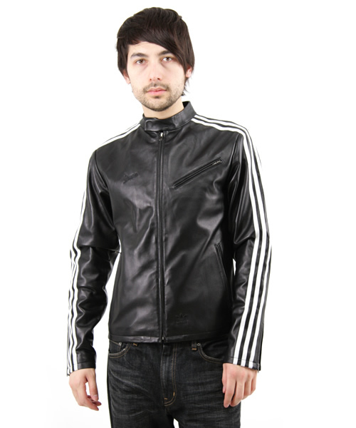 adidas（アディダス）の「VESPA LEATHER JKT（ブルゾン）」 - WEAR