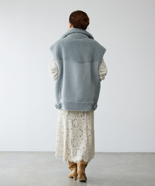 IENA（イエナ）の「【venit/ヴェニット】ボアライダースベスト