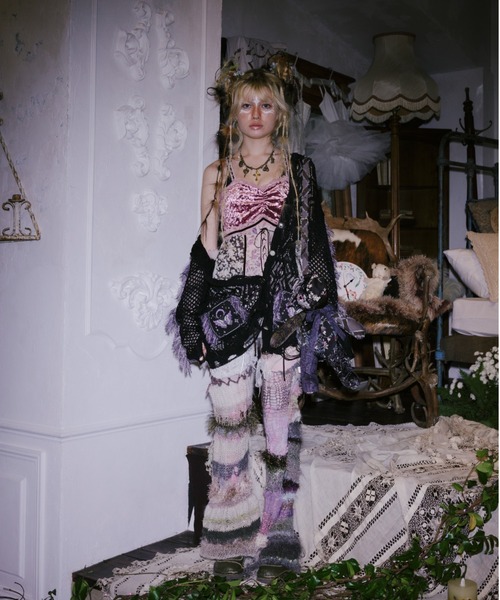 rurumu:（ルルムウ）の「rurumu:/ルルムウ/revival fringe knit