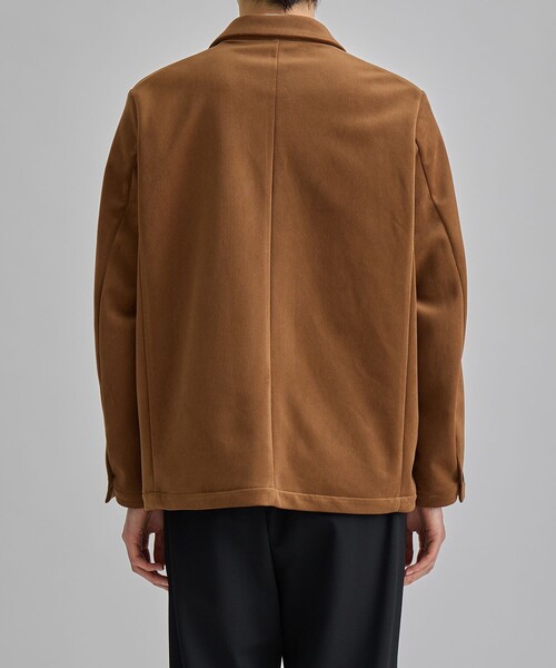 セットアップ着用可能】＋3.6℃ダウンファブリックシングルジャケット