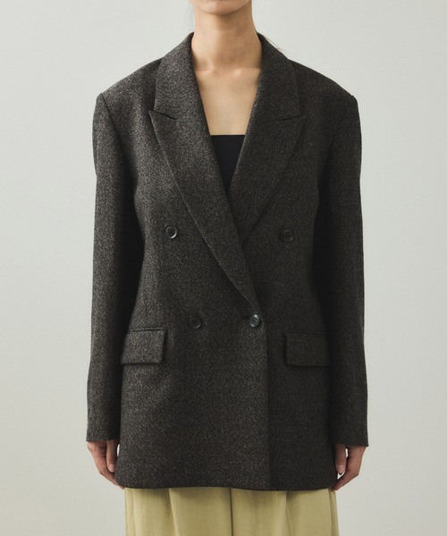 セール】【EMOELLE】ウールネップテーラードジャケット（テーラード