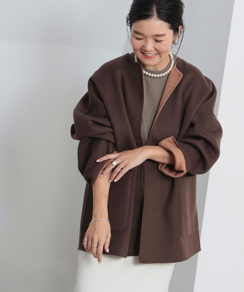 Demi-Luxe BEAMS（デミルクス ビームス）の「ウール リバー ミドル