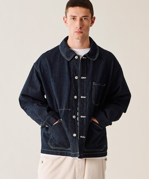 ORCIVAL | 〈別注〉コットンヘンプデニム カバーオール MEN（デニム