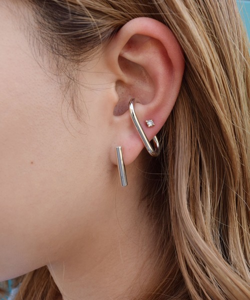 グレーダイヤピアス（ピアス（片耳用））｜e.m.（イーエム）の