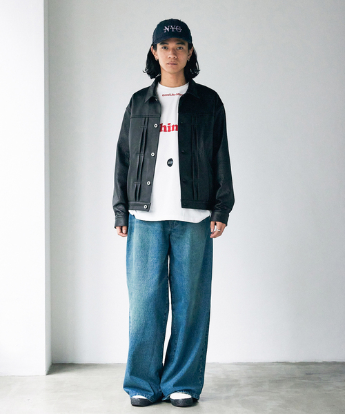 NZ ラムレザー トラッカージャケット（ブルゾン）｜JOURNAL STANDARD