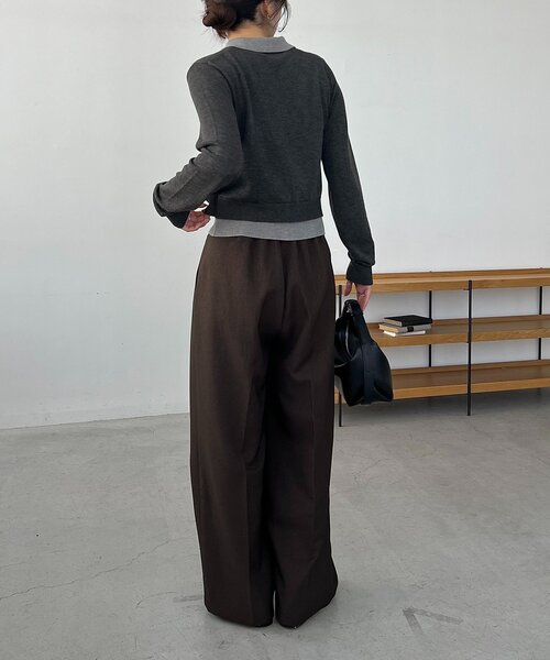 CAPRICIEUX LE'MAGE（カプリシューレマージュ）の「レイヤードポロ