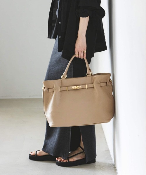 追加》MILOS/ミロス 金具付きトート（トートバッグ）｜NOBLE（ノーブル