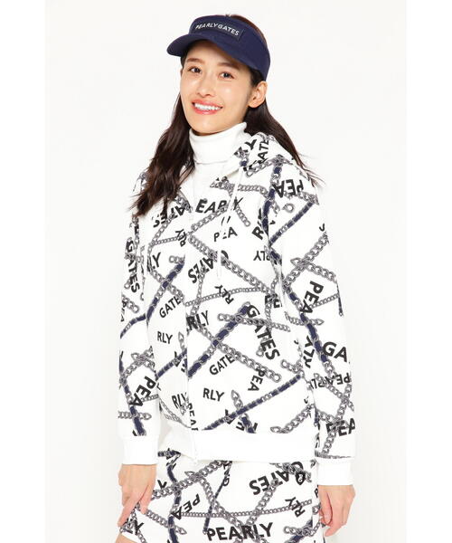 PEARLY GATES（パーリーゲイツ）の「【PEARLY GATES】チェーンロゴ柄