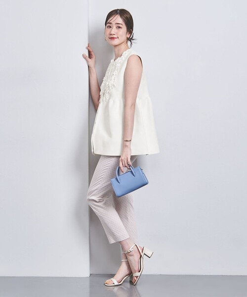 UNITED ARROWS（ユナイテッドアローズ）の「P ミニフリル ニットベスト