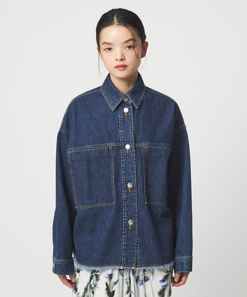 Eongul（ヨングル）デニムシャツジャケット Eongul（ヨングル）デニム