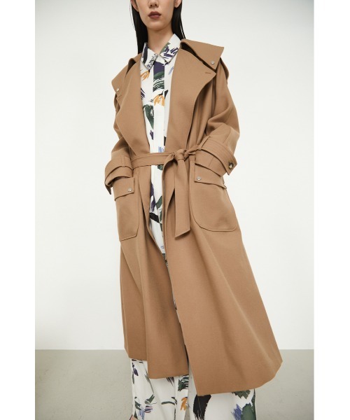 RIM.ARK（リムアーク）の「Seamless dolman trench CT（トレンチコート