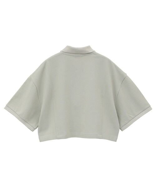 CLANE（クラネ）の「【CLANE/クラネ】CROPPED POLO TOPS/クロップド