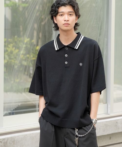 RAGEBLUE（レイジブルー）の「ワンポイント刺繍/オーバーサイズ/サマー