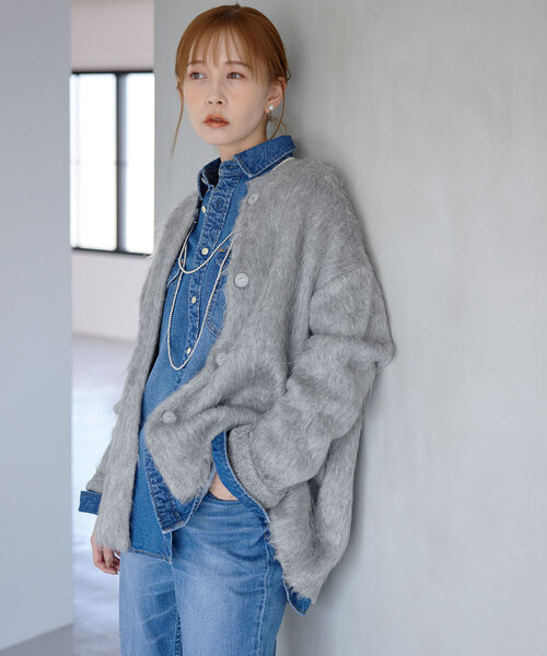 SLOBE IENA（スローブイエナ）の「《追加2》LE DENIM BDUシャツ