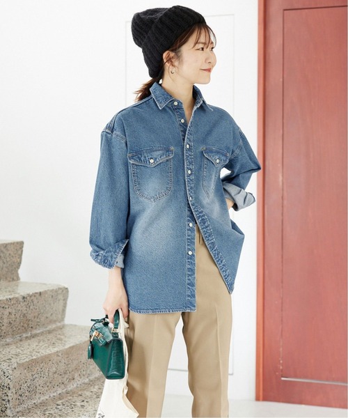SLOBE IENA（スローブイエナ）の「《追加2》LE DENIM BDUシャツ