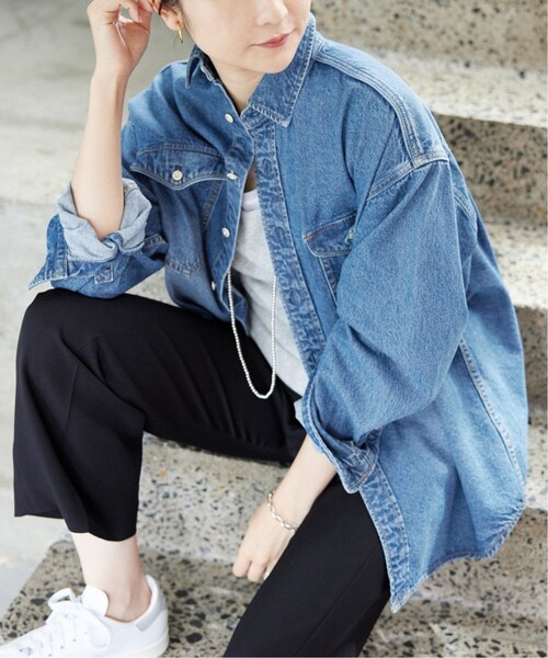 SLOBE IENA（スローブイエナ）の「《追加2》LE DENIM BDUシャツ