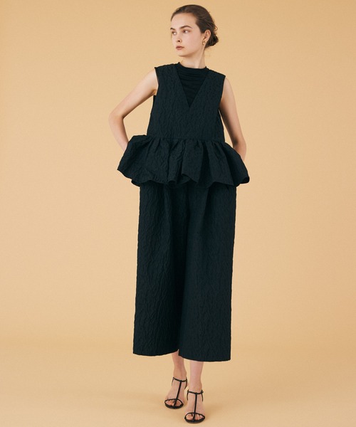 ESTNATION（エストネーション）の「COLUMN / ジャガードオールインワン