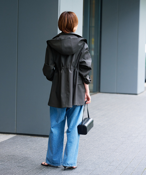 Noble（ノーブル）の「ウインドプルーフテントシルエットブルゾン