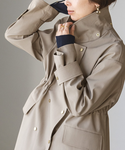 Noble（ノーブル）の「ウインドプルーフテントシルエットブルゾン