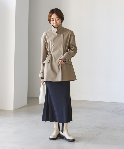 Noble（ノーブル）の「ウインドプルーフテントシルエットブルゾン