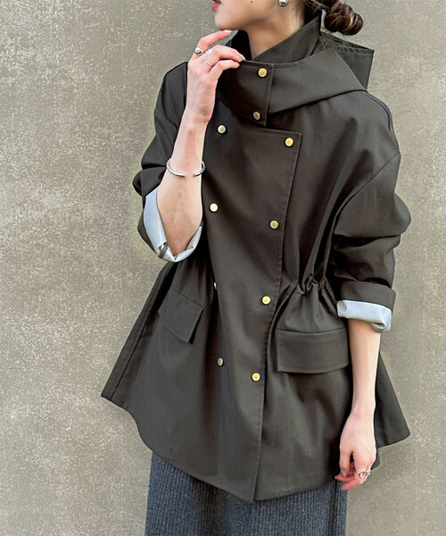 Noble（ノーブル）の「ウインドプルーフテントシルエットブルゾン