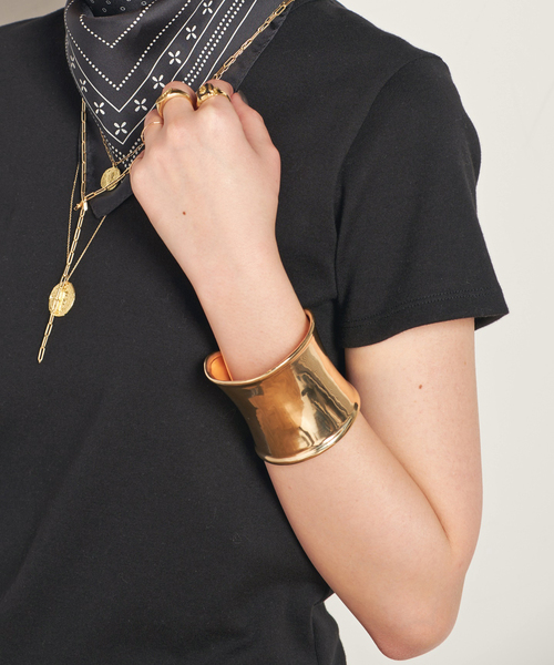 セール】*【MISHO/ミショー】Hera Cuff(gold)（ブレスレット）｜AP