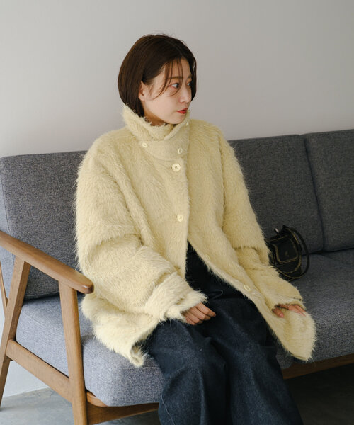 Kastane（カスタネ）の「シャギーコート（その他アウター）」 - WEAR