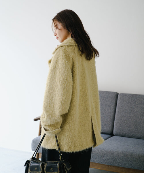 Kastane（カスタネ）の「シャギーコート（その他アウター）」 - WEAR