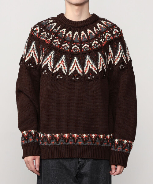 Coohem（コーヘン）の「COOHEM | ノルディック ニットプルオーバー MEN