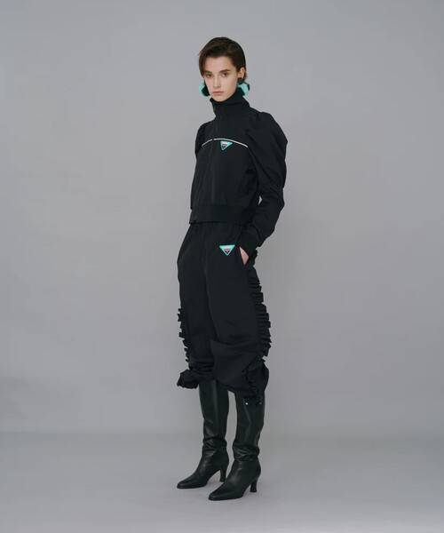 NON TOKYO/ノントーキョー】PUFFSLEEVE NYLON BLOUSON/パフスリーブ